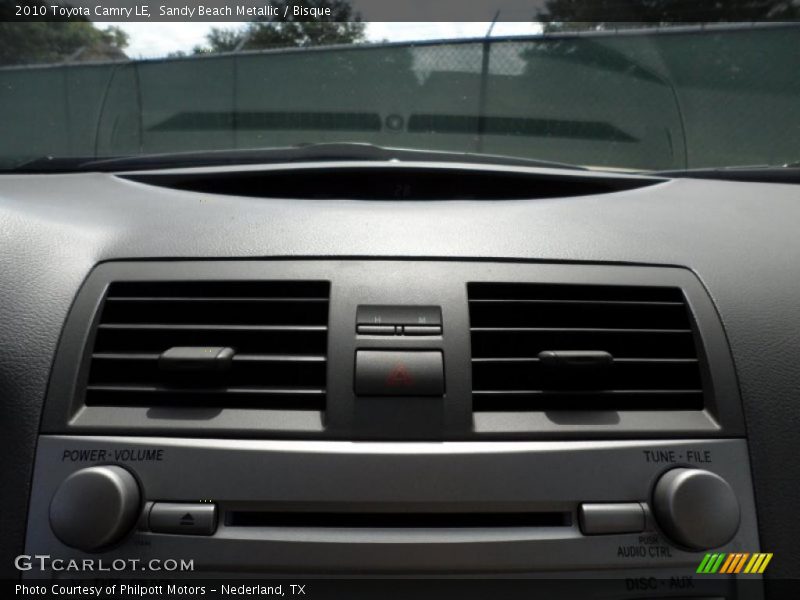 Sandy Beach Metallic / Bisque 2010 Toyota Camry LE