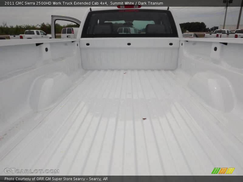 Summit White / Dark Titanium 2011 GMC Sierra 2500HD Work Truck Extended Cab 4x4