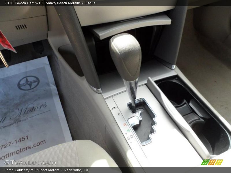 Sandy Beach Metallic / Bisque 2010 Toyota Camry LE