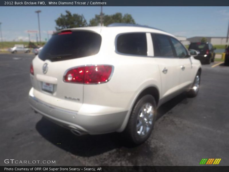 White Diamond Tricoat / Cashmere 2012 Buick Enclave FWD