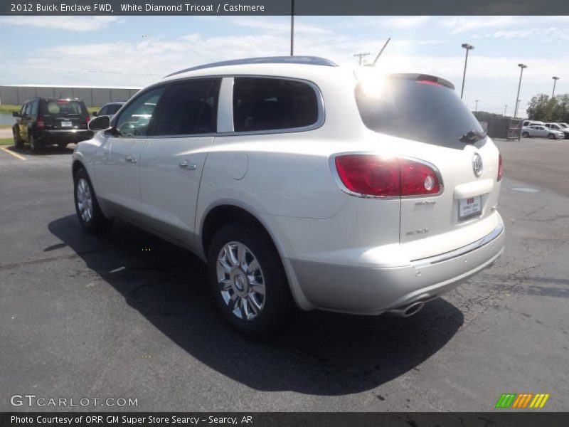 White Diamond Tricoat / Cashmere 2012 Buick Enclave FWD