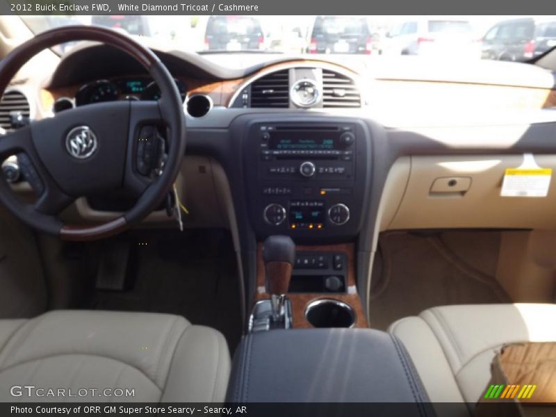 White Diamond Tricoat / Cashmere 2012 Buick Enclave FWD