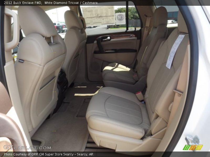 White Diamond Tricoat / Cashmere 2012 Buick Enclave FWD