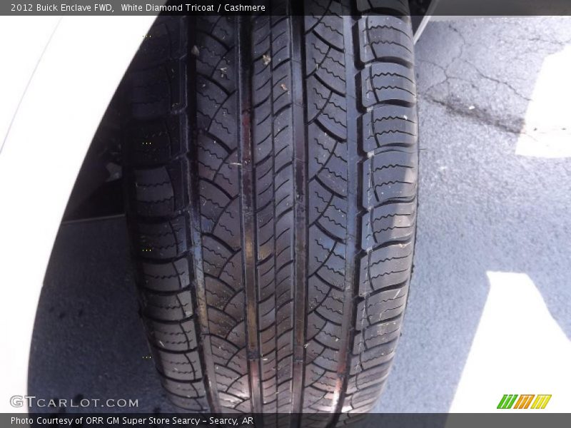 White Diamond Tricoat / Cashmere 2012 Buick Enclave FWD