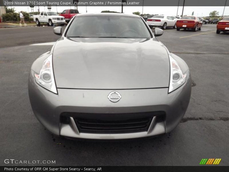 Platinum Graphite / Persimmon Leather 2009 Nissan 370Z Sport Touring Coupe