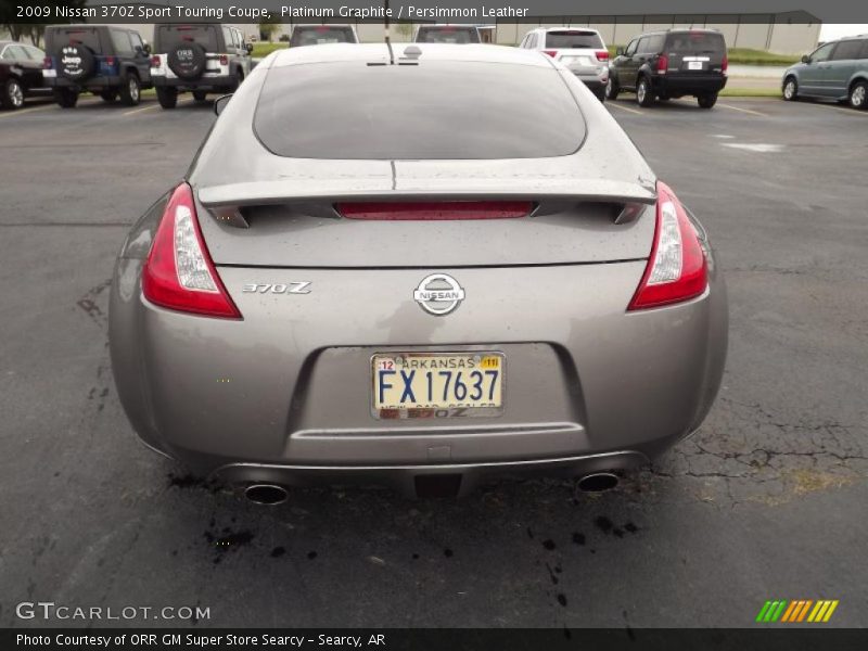 Platinum Graphite / Persimmon Leather 2009 Nissan 370Z Sport Touring Coupe