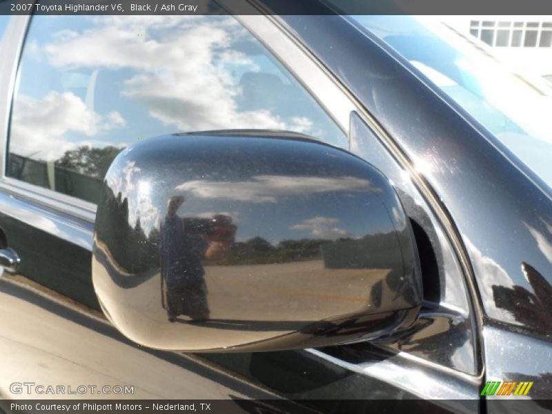 Black / Ash Gray 2007 Toyota Highlander V6