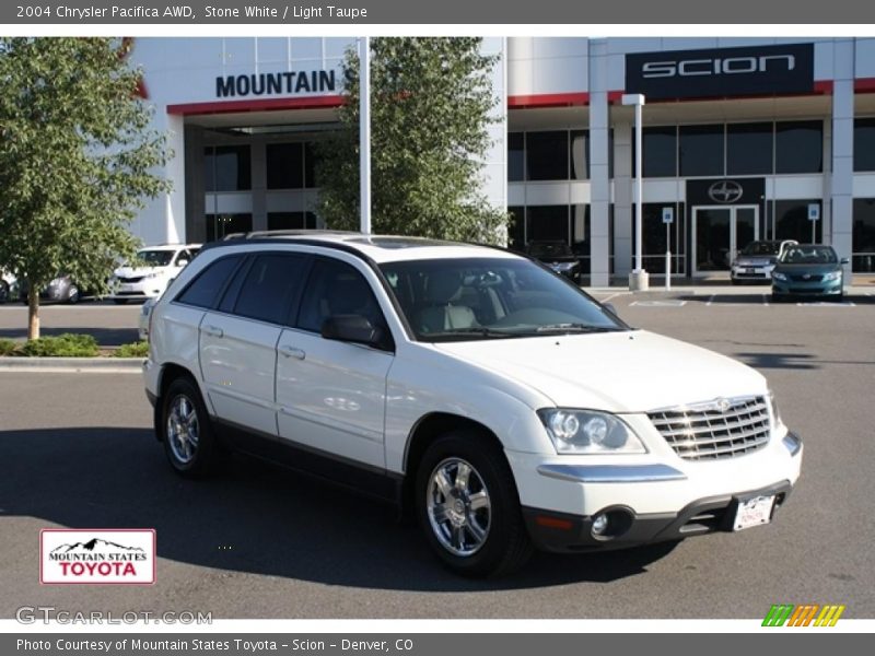 Stone White / Light Taupe 2004 Chrysler Pacifica AWD