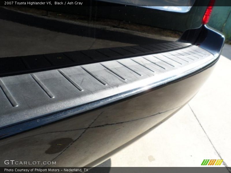 Black / Ash Gray 2007 Toyota Highlander V6