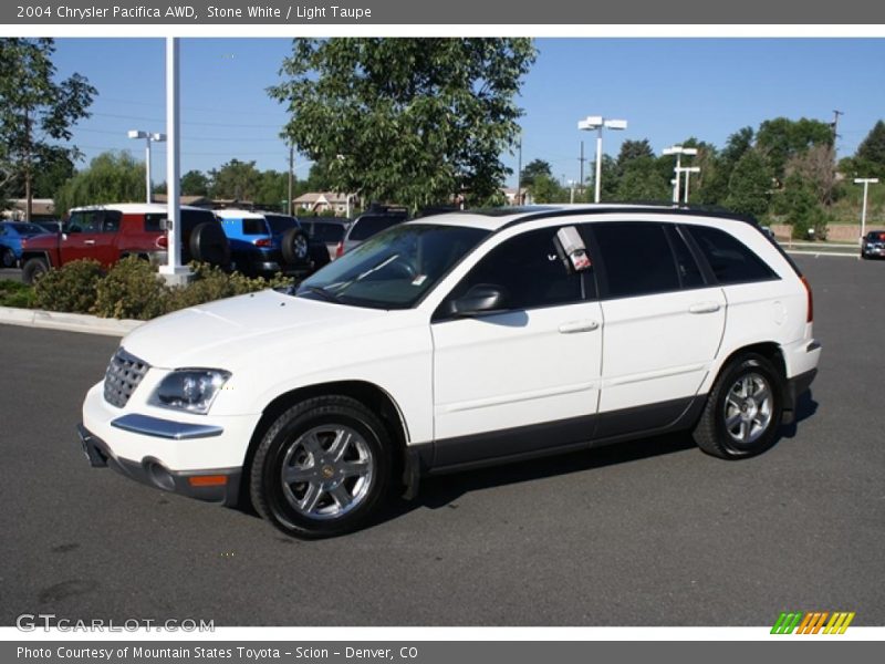 Stone White / Light Taupe 2004 Chrysler Pacifica AWD