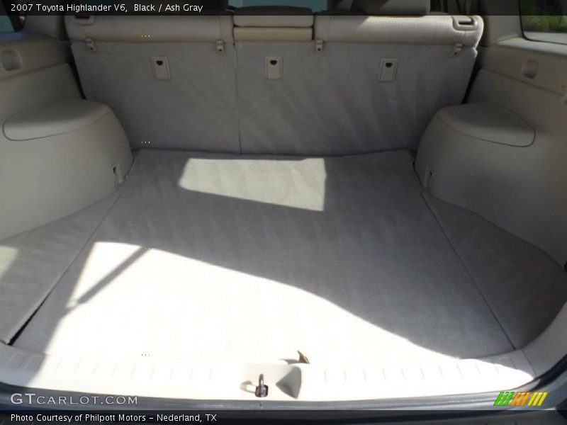 Black / Ash Gray 2007 Toyota Highlander V6