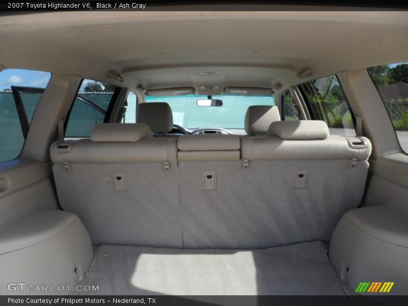 Black / Ash Gray 2007 Toyota Highlander V6