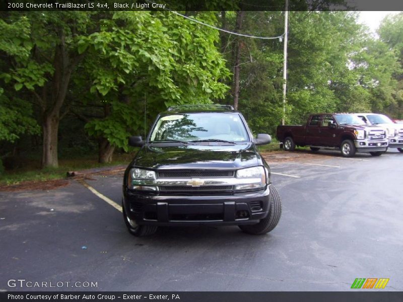 Black / Light Gray 2008 Chevrolet TrailBlazer LS 4x4