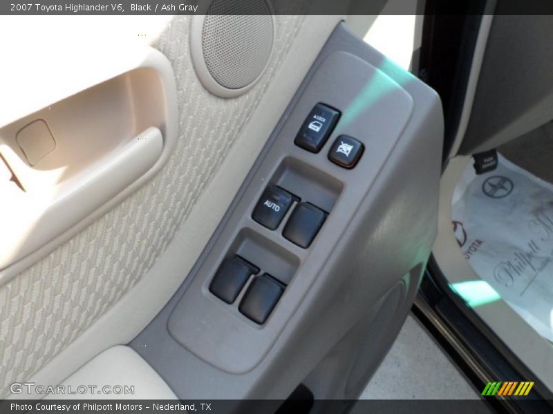 Black / Ash Gray 2007 Toyota Highlander V6