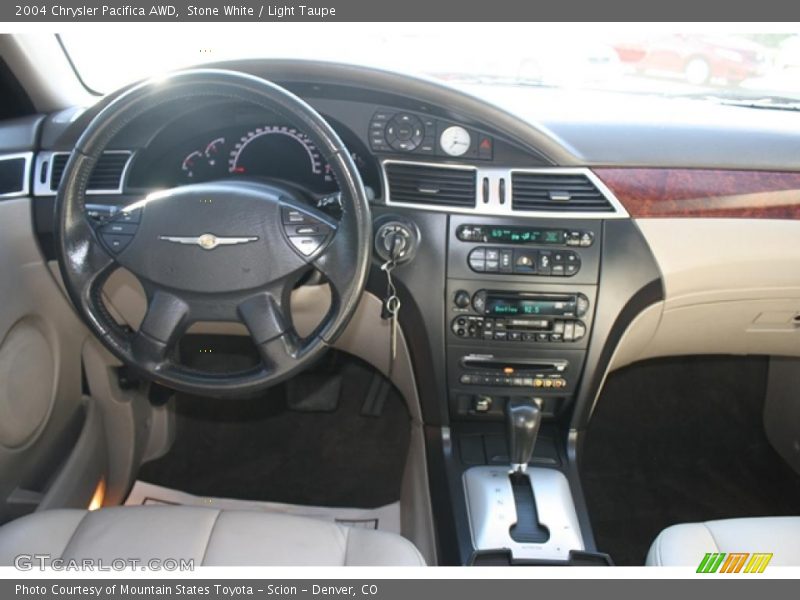 Stone White / Light Taupe 2004 Chrysler Pacifica AWD