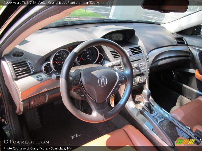 Umber/Ebony Interior - 2009 TL 3.7 SH-AWD 