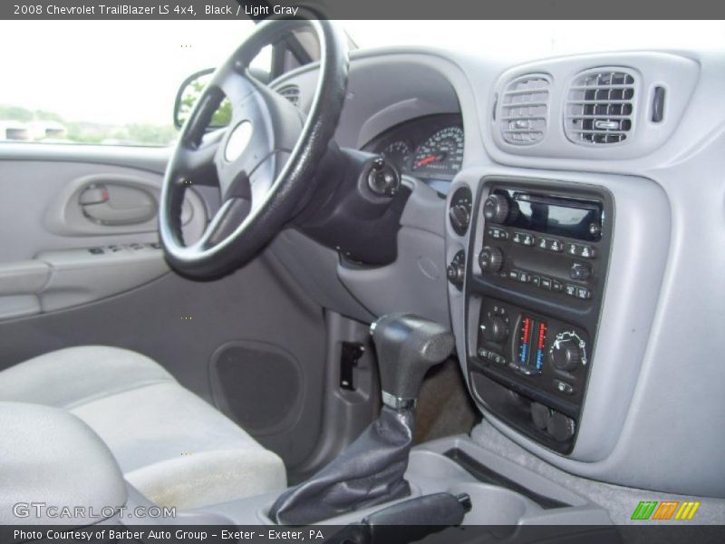 Black / Light Gray 2008 Chevrolet TrailBlazer LS 4x4