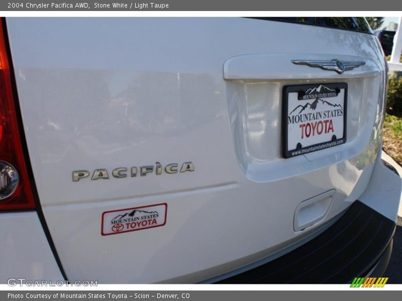 Stone White / Light Taupe 2004 Chrysler Pacifica AWD