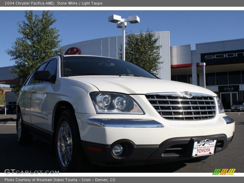 Stone White / Light Taupe 2004 Chrysler Pacifica AWD