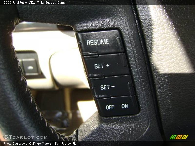 White Suede / Camel 2009 Ford Fusion SEL