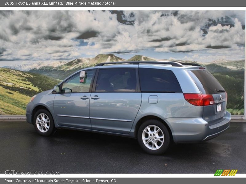 Blue Mirage Metallic / Stone 2005 Toyota Sienna XLE Limited