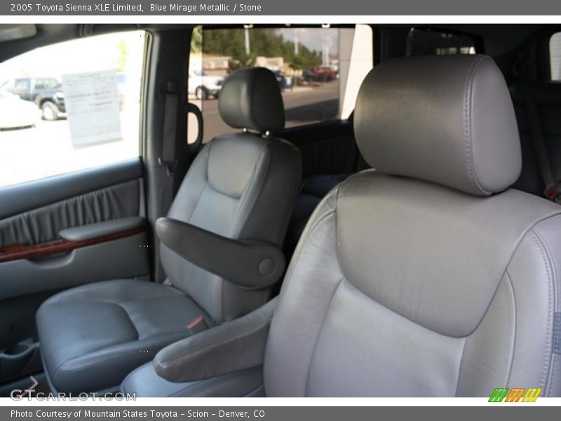 Blue Mirage Metallic / Stone 2005 Toyota Sienna XLE Limited