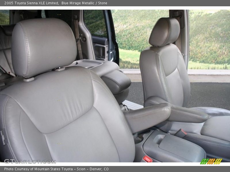 Blue Mirage Metallic / Stone 2005 Toyota Sienna XLE Limited