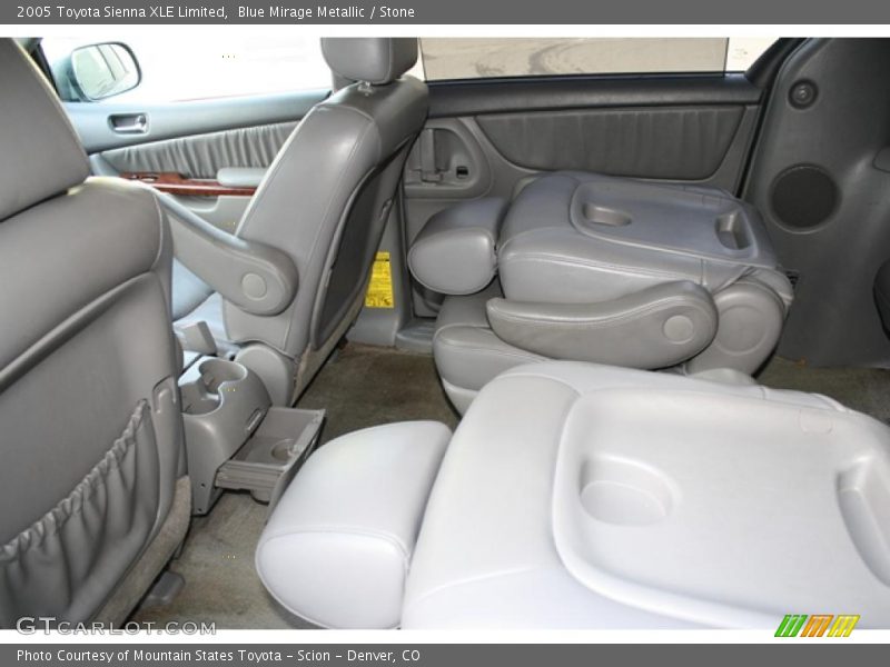 Blue Mirage Metallic / Stone 2005 Toyota Sienna XLE Limited