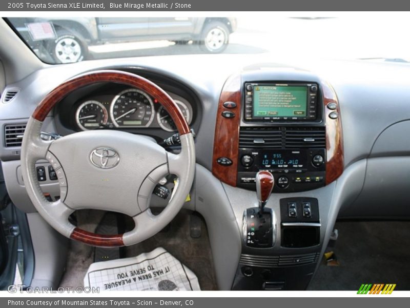 Blue Mirage Metallic / Stone 2005 Toyota Sienna XLE Limited
