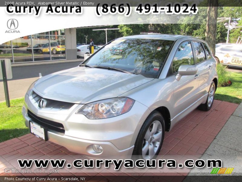 Alabaster Silver Metallic / Ebony 2008 Acura RDX