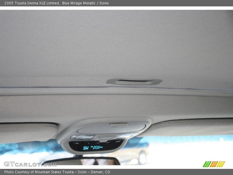 Blue Mirage Metallic / Stone 2005 Toyota Sienna XLE Limited