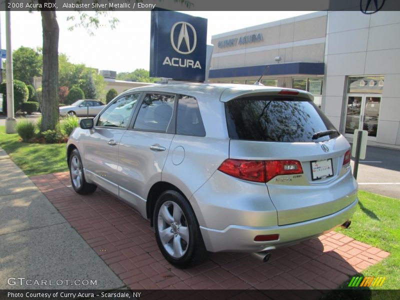 Alabaster Silver Metallic / Ebony 2008 Acura RDX