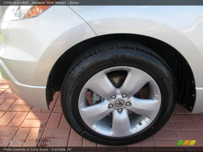 Alabaster Silver Metallic / Ebony 2008 Acura RDX