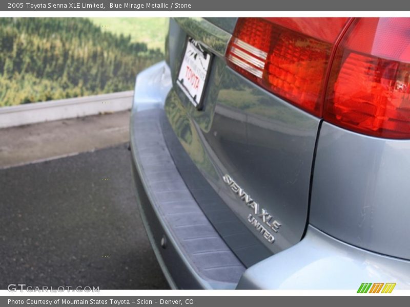 Blue Mirage Metallic / Stone 2005 Toyota Sienna XLE Limited