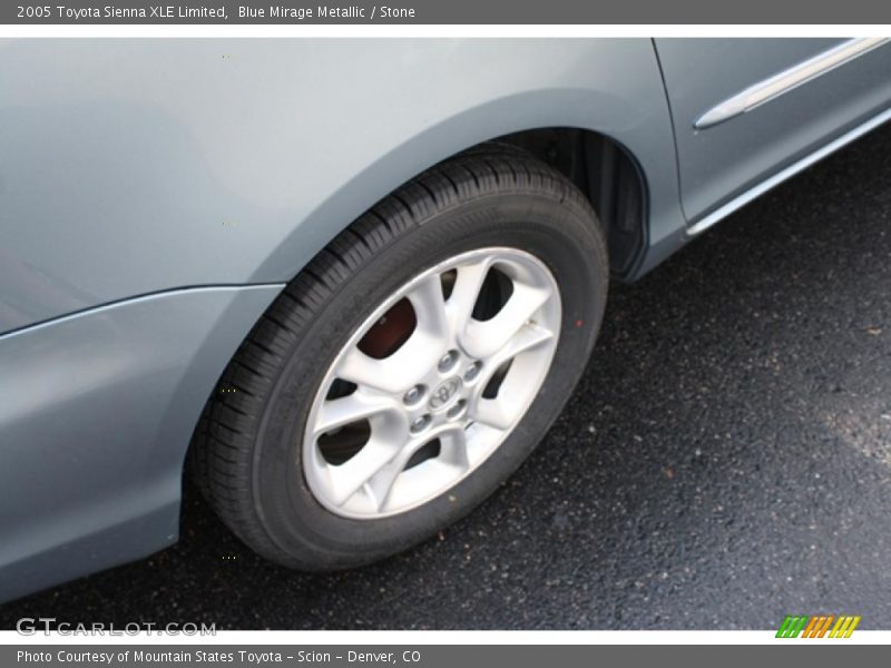 Blue Mirage Metallic / Stone 2005 Toyota Sienna XLE Limited