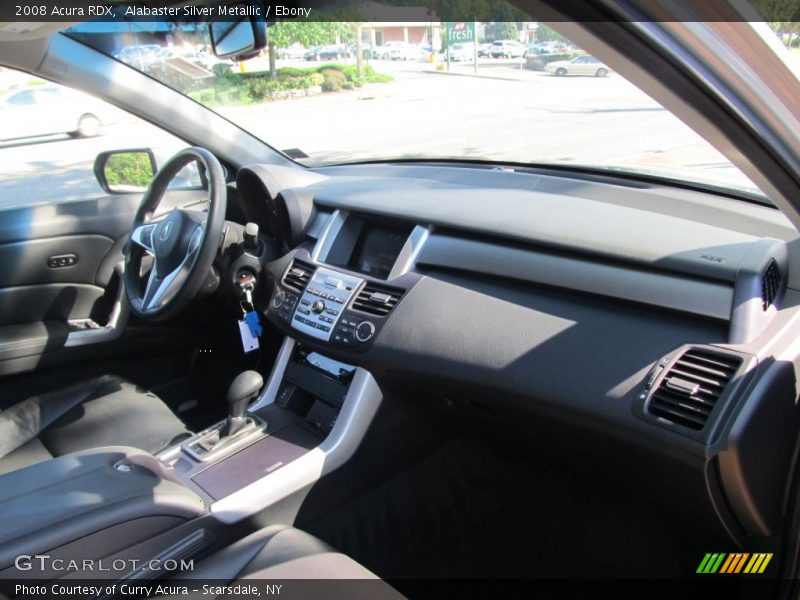 Alabaster Silver Metallic / Ebony 2008 Acura RDX