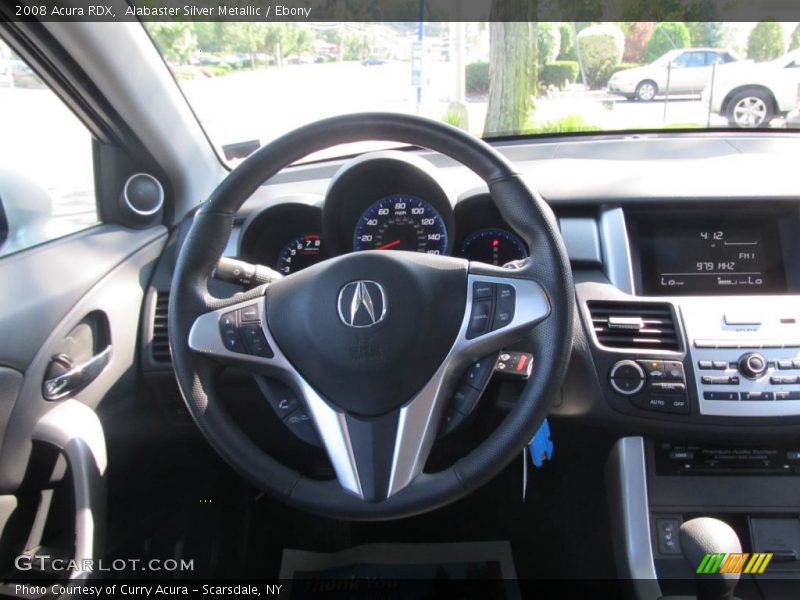 Alabaster Silver Metallic / Ebony 2008 Acura RDX