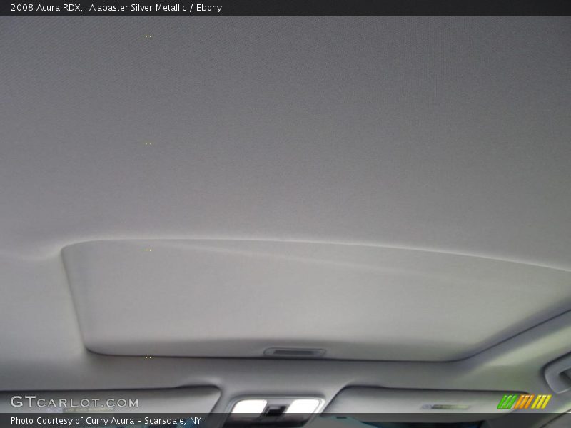 Alabaster Silver Metallic / Ebony 2008 Acura RDX