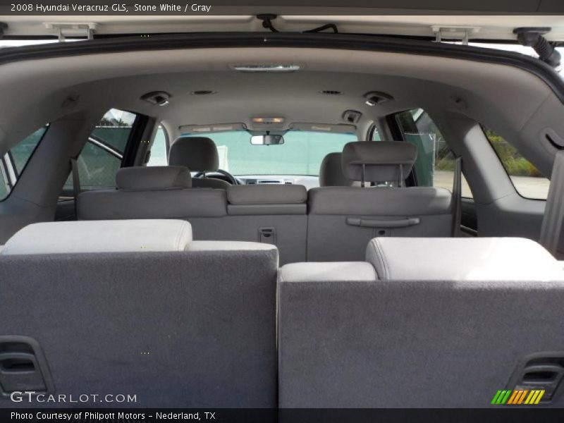 Stone White / Gray 2008 Hyundai Veracruz GLS