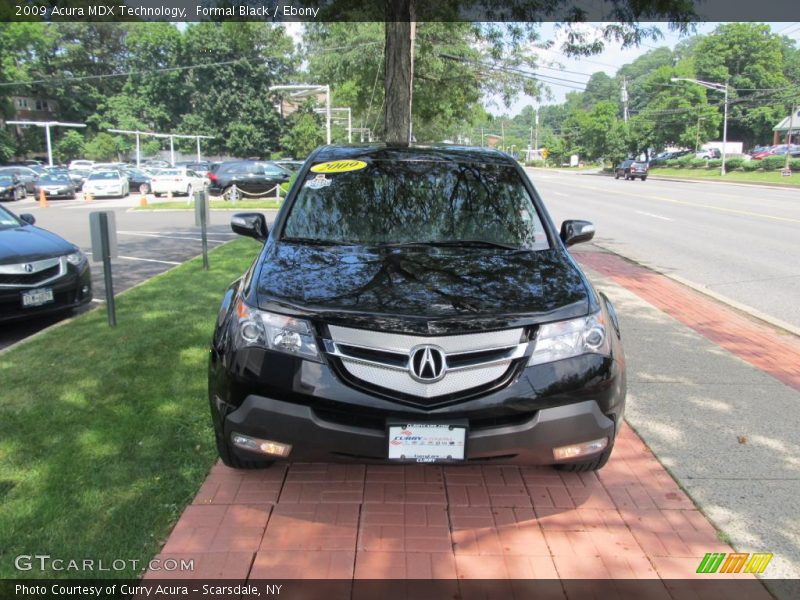Formal Black / Ebony 2009 Acura MDX Technology