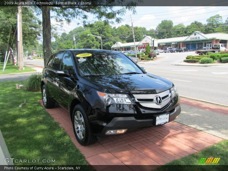 Formal Black / Ebony 2009 Acura MDX Technology