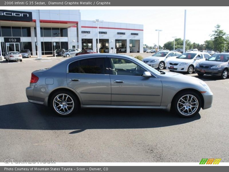 Diamond Graphite Metallic / Graphite 2006 Infiniti G 35 Sedan