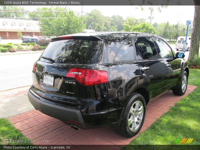 Formal Black / Ebony 2009 Acura MDX Technology