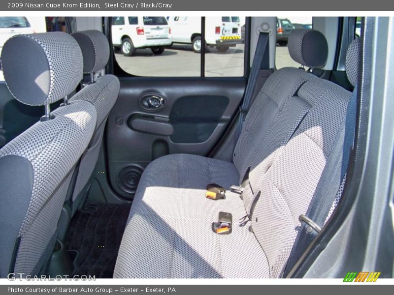 Steel Gray / Black/Gray 2009 Nissan Cube Krom Edition