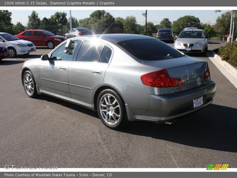 Diamond Graphite Metallic / Graphite 2006 Infiniti G 35 Sedan