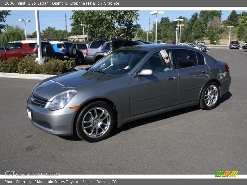 Diamond Graphite Metallic / Graphite 2006 Infiniti G 35 Sedan