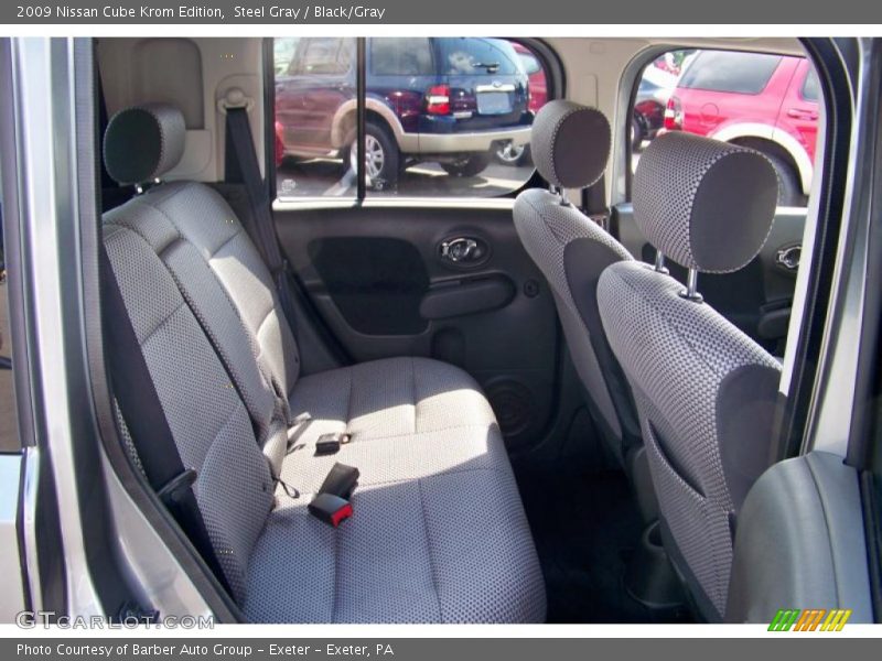 Steel Gray / Black/Gray 2009 Nissan Cube Krom Edition