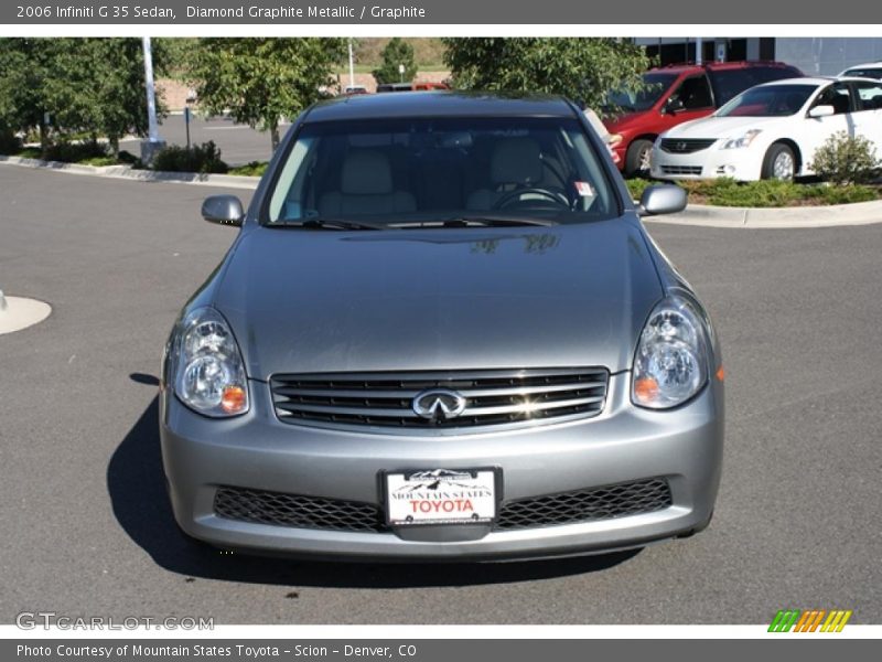 Diamond Graphite Metallic / Graphite 2006 Infiniti G 35 Sedan