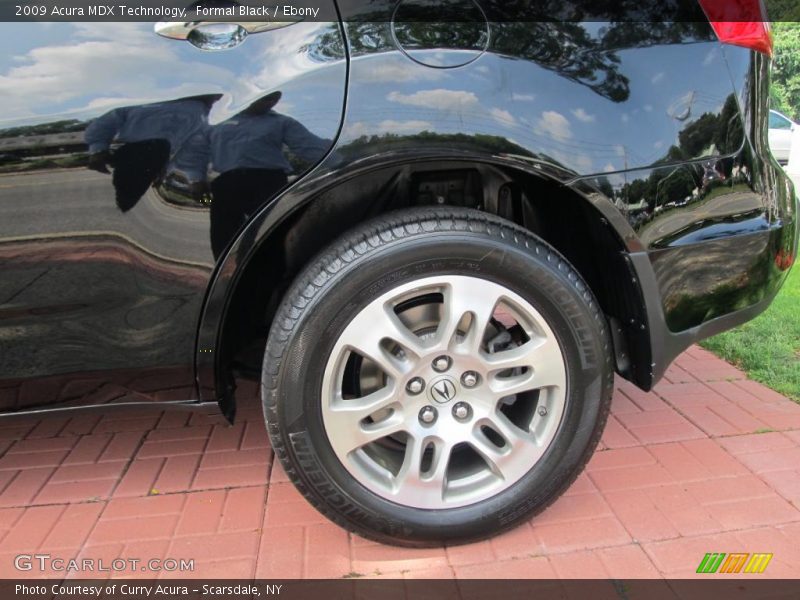 Formal Black / Ebony 2009 Acura MDX Technology