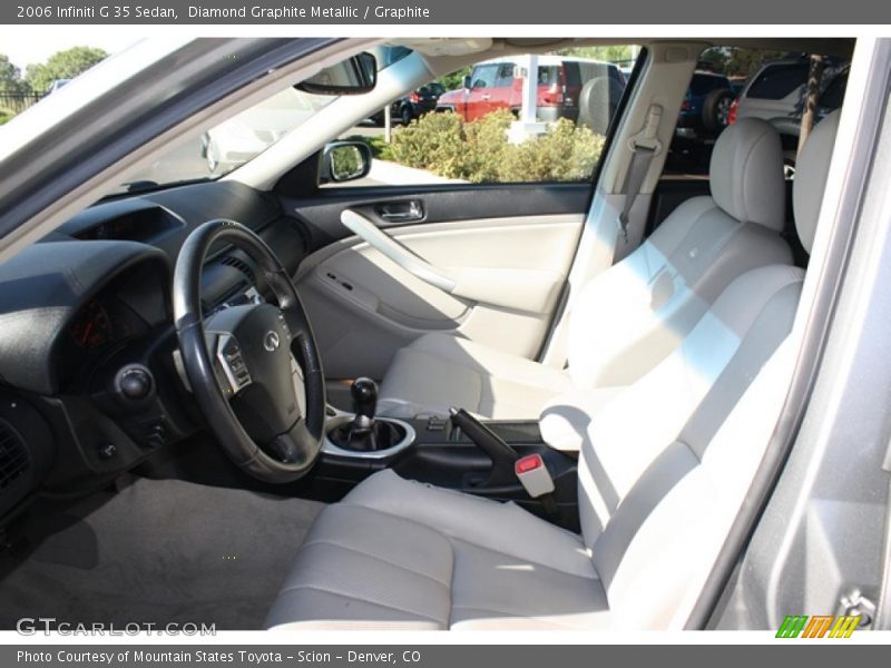 Diamond Graphite Metallic / Graphite 2006 Infiniti G 35 Sedan